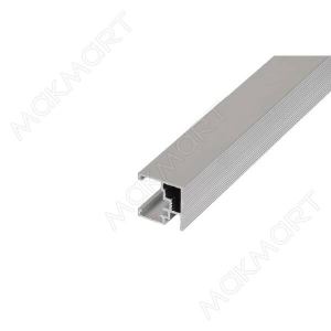 Профиль для нижних баз, L=4100мм, отд. рифленый алюминий