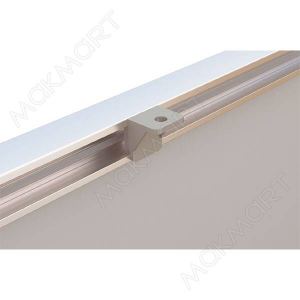 Профиль для нижних баз, L=4100мм, отд. рифленый алюминий Профиль для нижних баз, L=4100мм, отд. рифленый алюминий