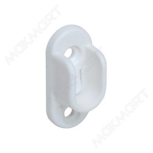 Держатель для штанги 15х30, цвет белый