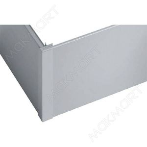 Угол 90" для цоколя H.100, отделка алюминий анодированный