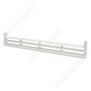 Вентиляционная решётка для цоколя из 16мм ДСП, цвет белый