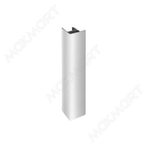 A15 Угол 90 Н.150 для цоколя ПВХ, зеркальный