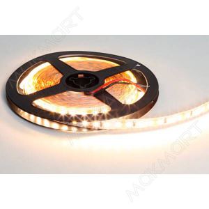 Лента светодиодная SMD2835, 120 LED/м, 14.4Вт/м, 12В, CRI80, 1400-1500Лм./м 5000х8 мм, IP 20, 3000-3