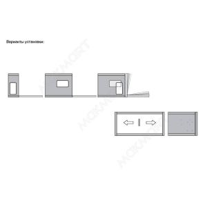 Подъемник для секретера MiniWinch, усилие 100N, универсальный Подъемник для секретера MiniWinch, усилие 100N, универсальный