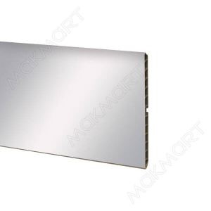 Цоколь ПВХ H.150, L=4000, зеркальный