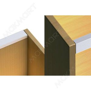 Профиль для нижних баз, L=2650мм, отделка рифленый алюминий Профиль для нижних баз, L=2650мм, отделка рифленый алюминий