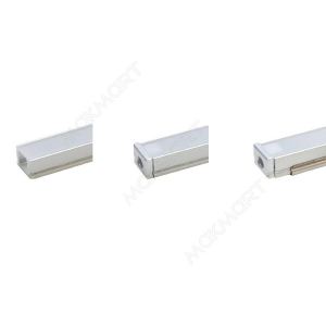 Профиль 1007 для LED подсветки накладной, L=3000 мм, отделка алюминий