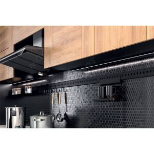 Профиль 1007 для LED подсветки накладной, L=3000 мм, отделка алюминий