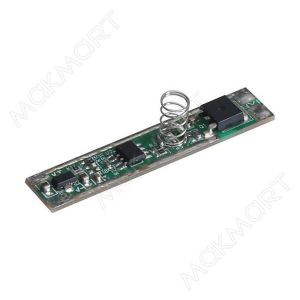 Выключатель сенсорный  с диамметром для алюм. профилей (пружина 10мм), 60W/12V, 120W/24V