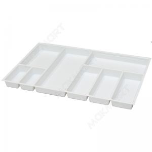 Ёмкость в базу 800 (473х726) для столовых приборов, цвет белый