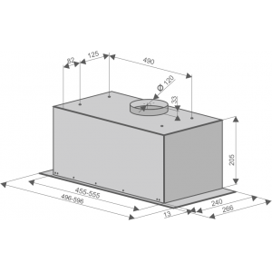 Кухонная вытяжка Konigin Level Inox 60