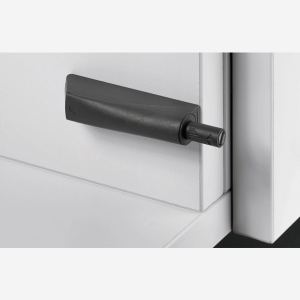 908962901 Механизм Push to Open Magnet для петель под прикруч, короткий ход,  антрацит