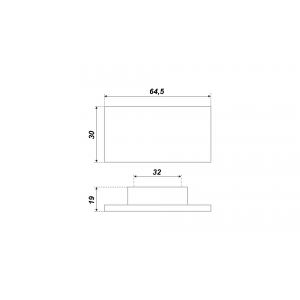 RS073BL.5/32 (Ручка мебельная)