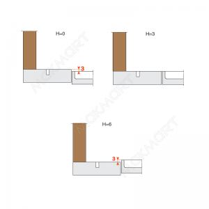 Петля терминальная без пружины 180* Петля терминальная без пружины 180*