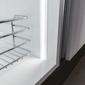 Профиль 2210 для LED подсветки врезной, L=3100 мм, отделка белая (покраска) Профиль 2210 для LED подсветки врезной, L=3100 мм, отделка белая (покраска)