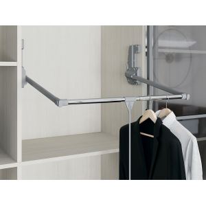 S-6014-G Пантограф Starax, (850-1150x290x900 мм), нагрузка 15 кг, серый/хром