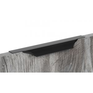 Мебельная ручка WING RT114BL.1/128/200  Матовый чёрный