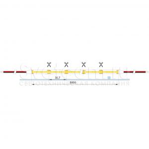 04.800.00.063 Лента М3, COb LED IP20 252Led/м 6000К-6500К) 12В, 10Вт/м, 1100Лм/м, CRI>80, 5м*8мм, шаг3,57см, провод 2*0,5мм2 L=25см с двух сторон