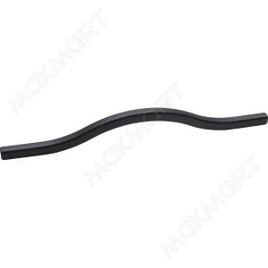 Ручка-скоба 192-160мм, отделка черный матовый