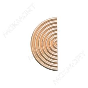 Ручка-кнопка 64мм, отделка золото шлифованное