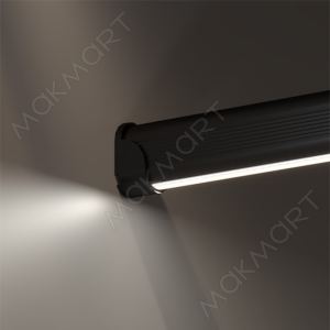 Профиль-штанга 1530 для LED подсветки, L=2000 мм, отделка черный (анодировка) Профиль-штанга 1530 для LED подсветки, L=2000 мм, отделка черный (анодировка)
