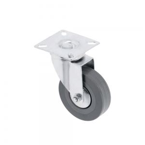 Колесо мебельное GREYROLL, d-50мм, серое, без стопора KM-GREYROLL-50MM-BH