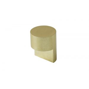 Ручка-кнопка 414 алюминий, Золото R414A.022GPAG