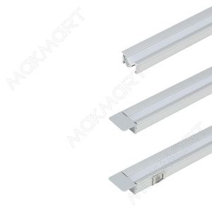 Профиль 2210 для LED подсветки врезной, L=3100 мм, отделка алюминий (анодировка)