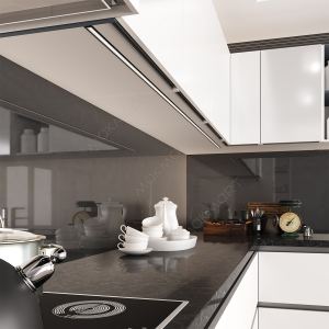 Профиль 2206 для LED подсветки врезной, L=3000 мм, отделка алюминий черный (анодировка) Профиль 2206 для LED подсветки врезной, L=3000 мм, отделка алюминий черный (анодировка)