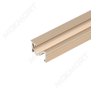 Профиль 2210 для LED подсветки врезной, L=3100 мм, отделка золото шлифованное (анодировка)