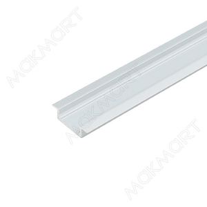 Профиль 2206 для LED подсветки врезной, L=3000 мм, отделка алюминий (анодировка)