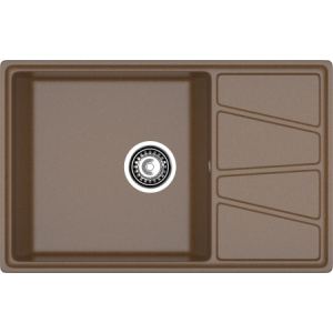 Мойка VERTEX GF-V--780L  чаша с крылом 780*500мм терр, мрамор, GranFest