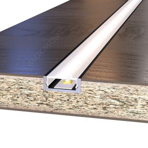 Профиль 1506 для LED подсветки накладной, L=3000 мм, отделка алюминий черный (анодировка) Профиль 1506 для LED подсветки накладной, L=3000 мм, отделка алюминий черный (анодировка)