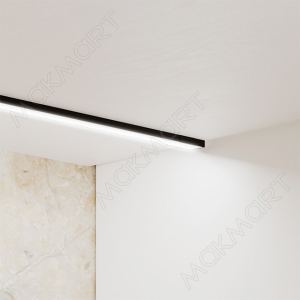 Профиль 1506 для LED подсветки накладной, L=3000 мм, отделка алюминий черный (анодировка) Профиль 1506 для LED подсветки накладной, L=3000 мм, отделка алюминий черный (анодировка)