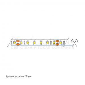 LED ЛЕНТА | 3528 PREMIUM, 600 LED, 24В, 9.6ВТ/М  4500К