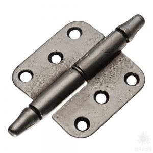 2720-53 Петля карточная левая, цвет старое серебро