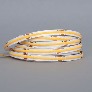 Лента светодиодная COB, 480 LED/м, 15Вт/м, 24В, CRI90, 960-1080Лм/м 5000х8 мм, IP20, 3000-3500К (теп