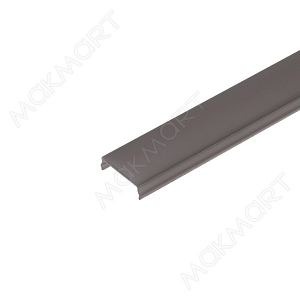 HW.012.1506.3000.FR.D3.Black Рассеиватель для профиля 1506(NEW),, L=3000мм, отделка черный матовый ,