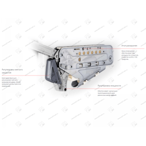 Подъемник MULTI-MECH А1 237 Антрацит, высота фасада 700-859 мм Подъемник MULTI-MECH А1 237 Антрацит, высота фасада 700-859 мм