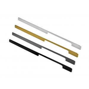 Ручка 611 мебельная накладная м.ц.2*480мм L 1200мм,алюминий золото R611A.1200GPQ