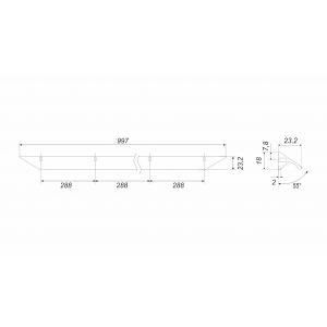  RICK RS157BL.3/864 Мебельная ручка