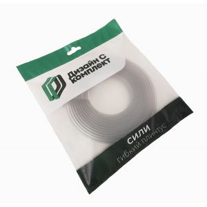 Гибкий плинтус SILIKORNER MINI 4,2м (белый 11), Korner