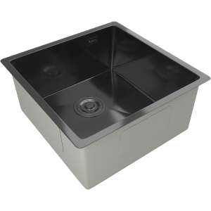 Rivelato Rinox 4444 UN PVD black Мойка нерж. сталь 1 чаша 440*440*200 мм