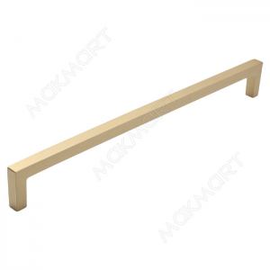 Ручка-скоба 224мм, отделка золото шлифованное