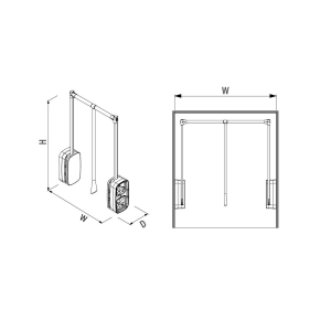 S-6012-A Пантограф Starax, (850-1150x130x800 мм), нагрузка 12 кг, антрацит S-6012-A Пантограф Starax, (850-1150x130x800 мм), нагрузка 12 кг, антрацит