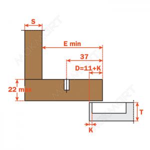 Петля терминальная с доводчиком