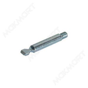 GN150.5 Шток 23,5мм с резьбой М4 для стяжки конической, отделка цинк