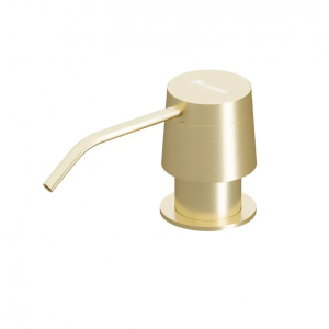 Дозатор для жидкого мыла круглый, SSA-011 (LG) Light Gold - (Светлое золото)