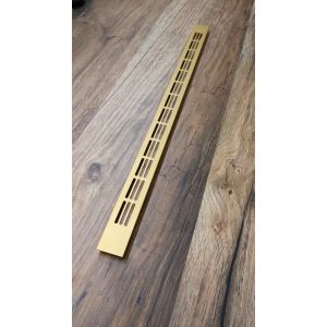 Решетка вентиляционная 23,5х375mm алюминий золото матовое TE12.0347.07.597
