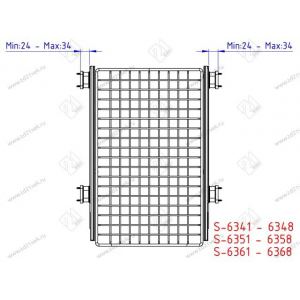 S-6351-A Выдвижная корзина Starax (средняя) с телескоп. напр. 400 мм. (355-375x465x180) антрацит S-6351-A Выдвижная корзина Starax (средняя) с телескоп. напр. 400 мм. (355-375x465x180) антрацит